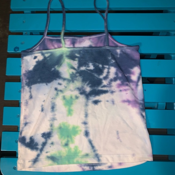 Custom Tie Dye Spaghetti Strap Tank! - Picture 2 of 2